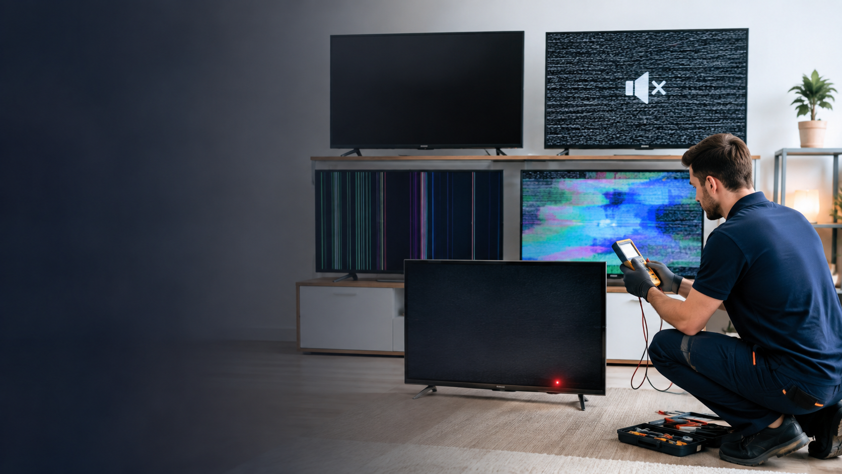 TV Ekranında Yatay veya Dikey Çizgiler Neden Olur?